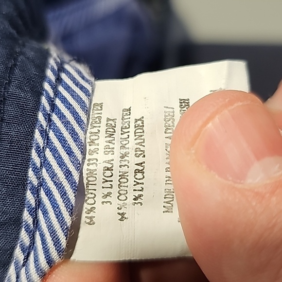 Daniel Hechter dark blue 34x34 straight leg pants - Picture 7 of 7